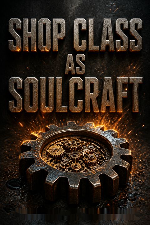 Shop Class as Soulcraft by Matthew B. Crawford