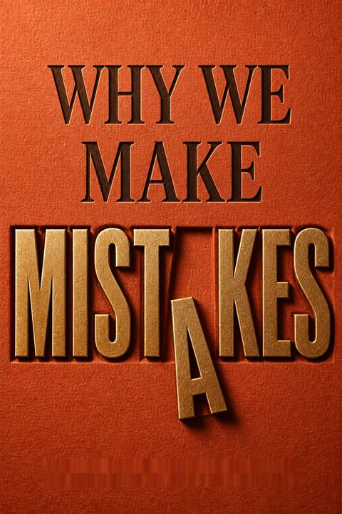 Why We Make Mistakes by Joseph T. Hallinan