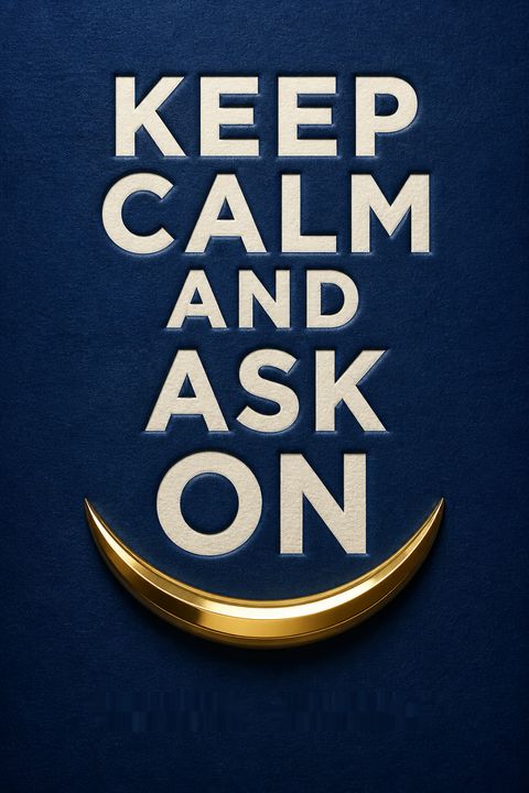 Keep Calm and Ask On by Michael Samuels