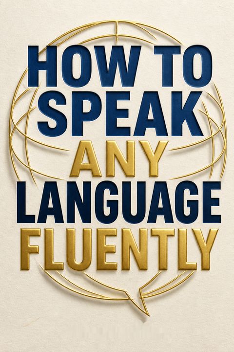 How to Speak Any Language Fluently by Alex Rawlings