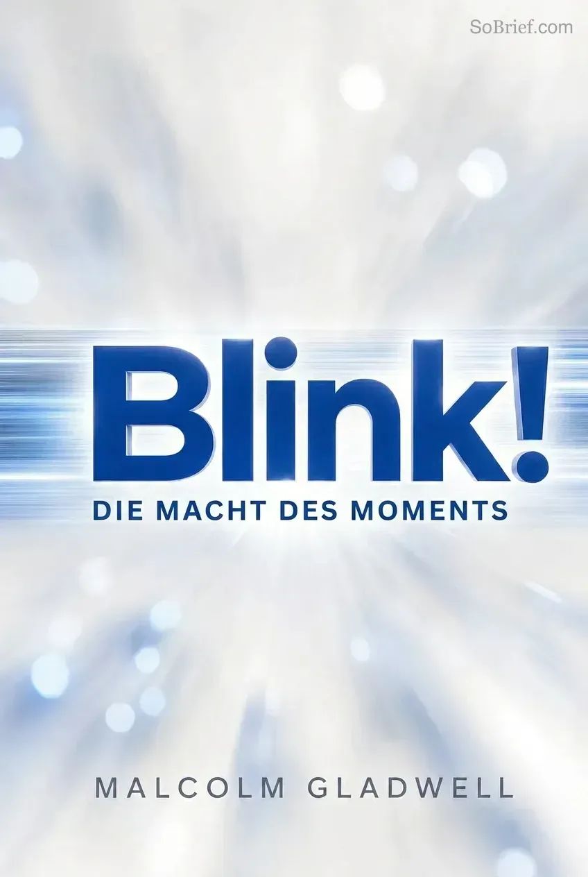 Blink! Die Macht des Moments