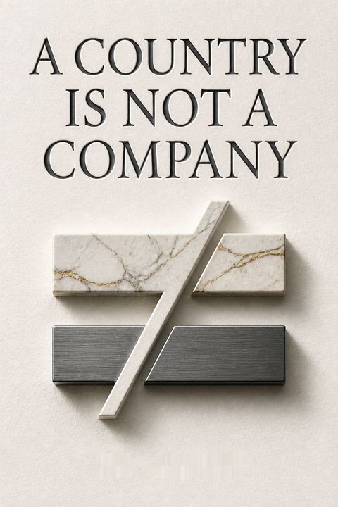 A Country Is Not a Company by Paul Krugman