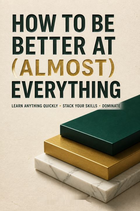 How to Be Better at Almost Everything by Pat    Flynn