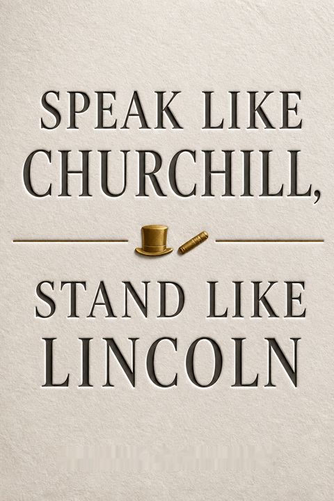 Speak Like Churchill, Stand Like Lincoln by James C. Humes
