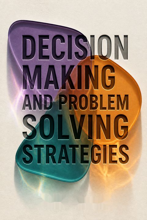 Decision Making and Problem Solving Strategies by John Adair