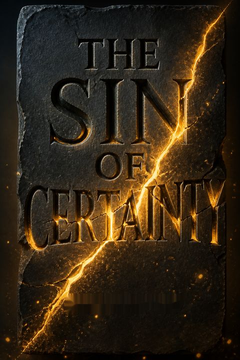 The Sin of Certainty