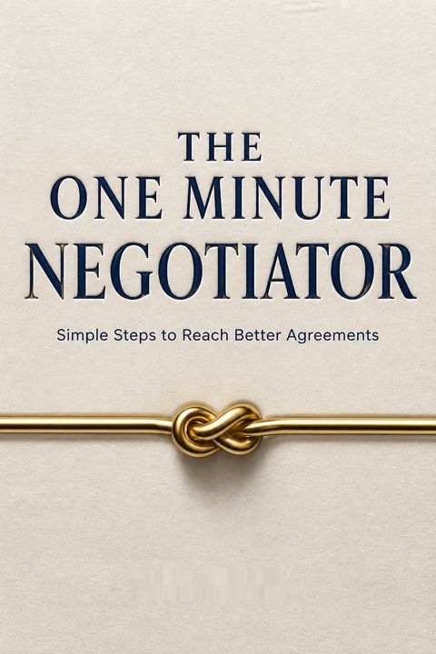 The One Minute Negotiator by Don Hutson