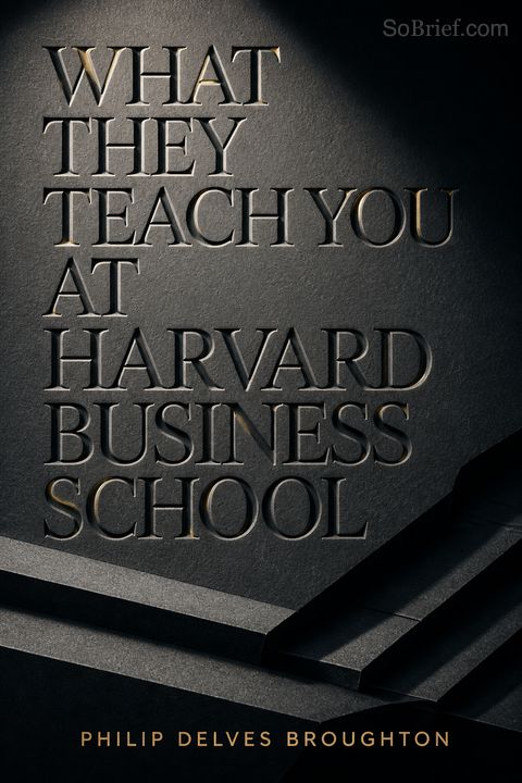 What They Teach You at Harvard Business School