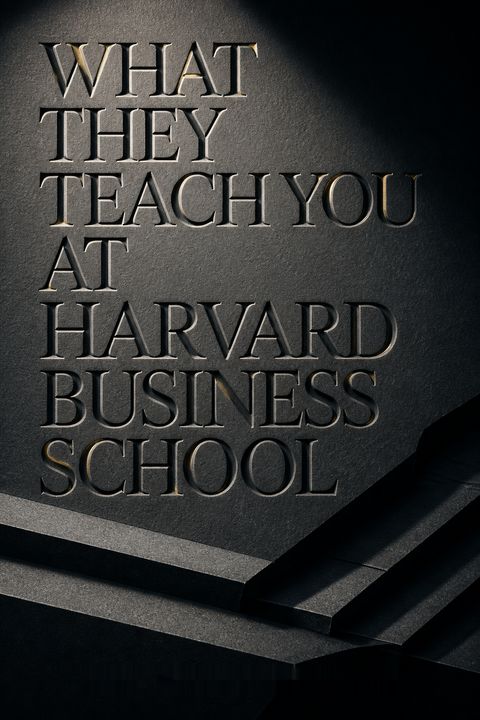 What They Teach You at Harvard Business School by Philip Delves Broughton