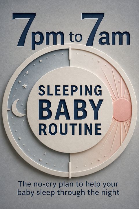 7pm to 7am Sleeping Baby Routine by Charmian Mead