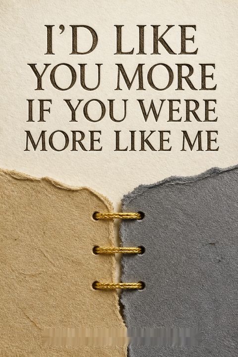 I'd Like You More If You Were More like Me by John Ortberg