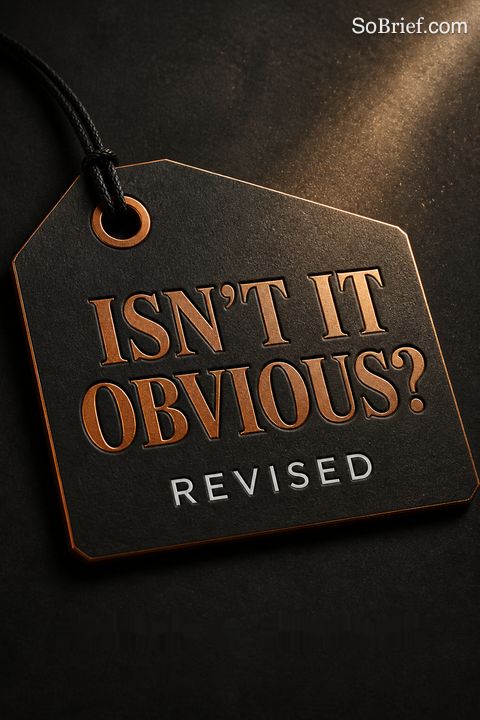 Isn't It Obvious? Revised