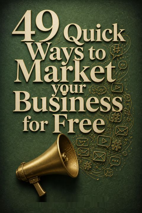 49 Quick Ways to Market your Business for Free by Sarah-Jane White