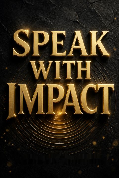 Speak with Impact by Allison  Shapira
