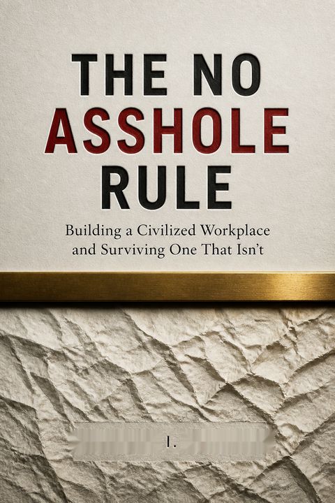The No Asshole Rule by Robert I. Sutton