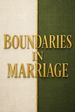 Boundaries in Marriage