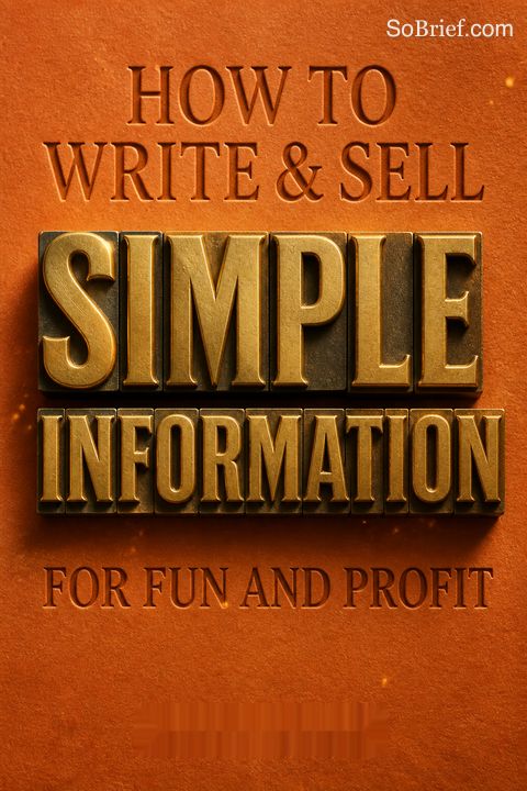 How to Write &amp; Sell Simple Information for Fun and Profit