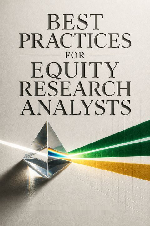 Best Practices for Equity Research Analysts by James J. Valentine