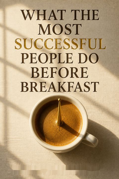 What the Most Successful People Do Before Breakfast by Laura Vanderkam