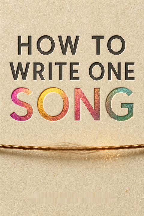 How to Write One Song by Jeff Tweedy