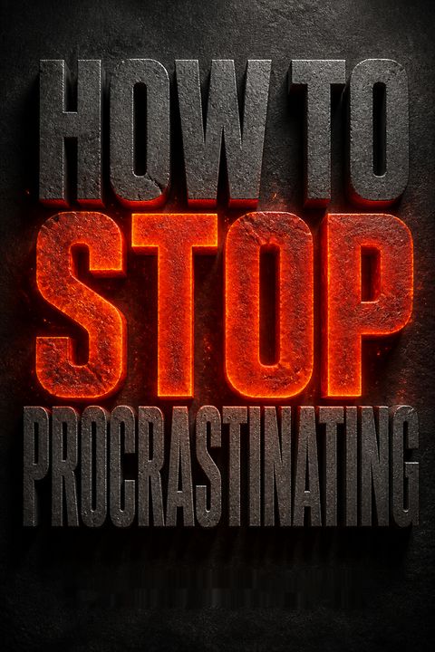 How to Stop Procrastinating by Daniel Walter