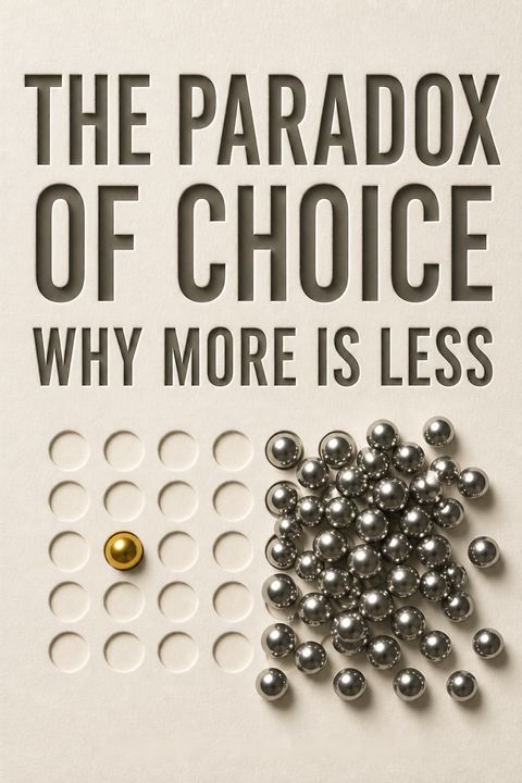 The Paradox of Choice by Barry Schwartz