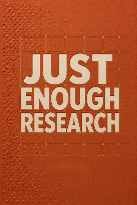 Just Enough Research by Erika Hall