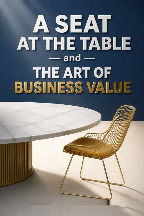 A Seat at the Table and The Art of Business Value