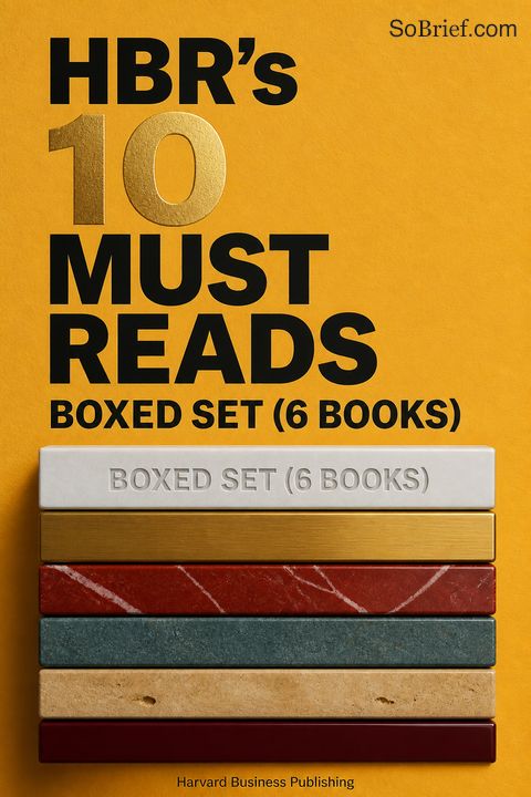 HBR's 10 Must Reads Boxed Set (6 Books)