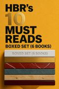 HBR's 10 Must Reads Boxed Set (6 Books)