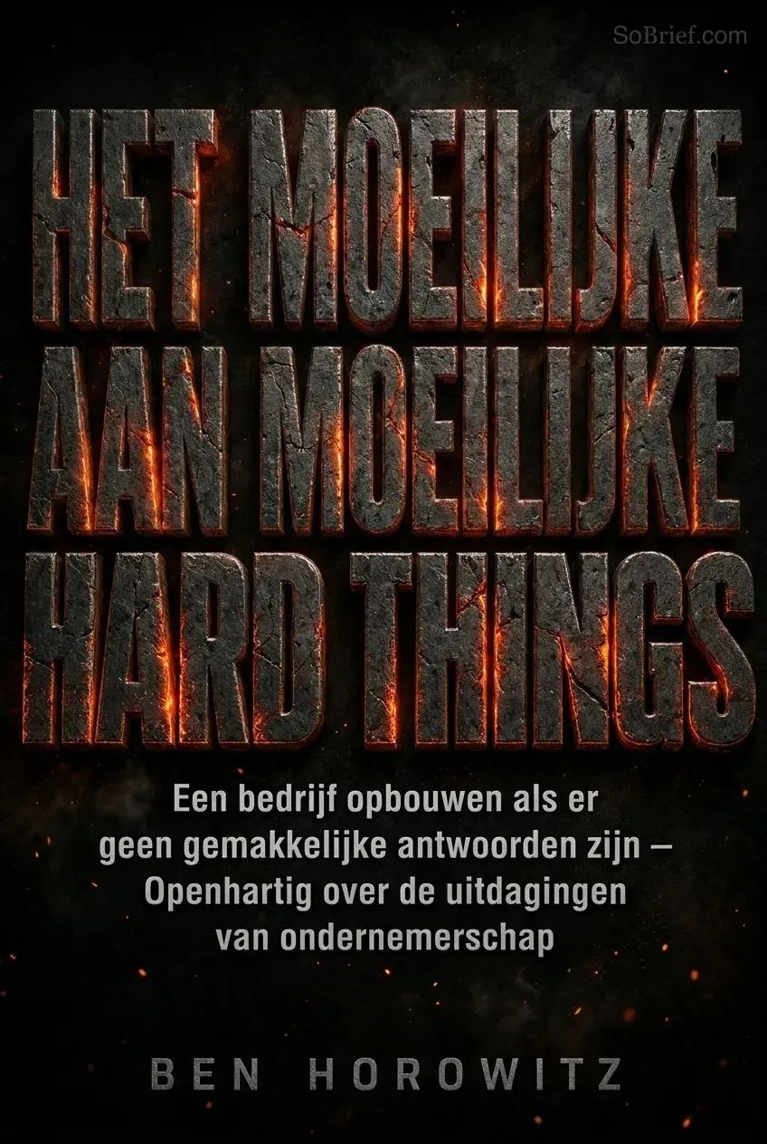 Het moeilijke aan moeilijke dingen