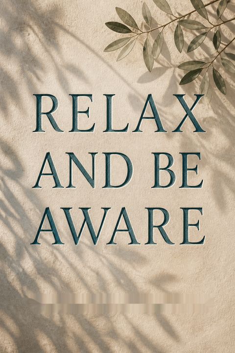 Relax and Be Aware by Sayadaw U. Tejaniya