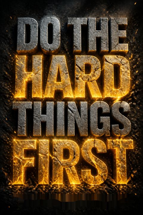 Do the Hard Things First by Scott Allan
