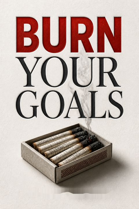 Burn Your Goals by Joshua Medcalf