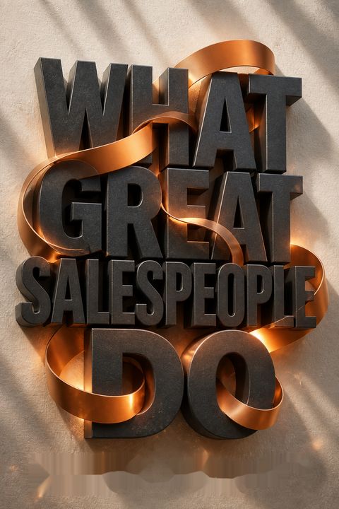 What Great Salespeople Do by Michael Bosworth