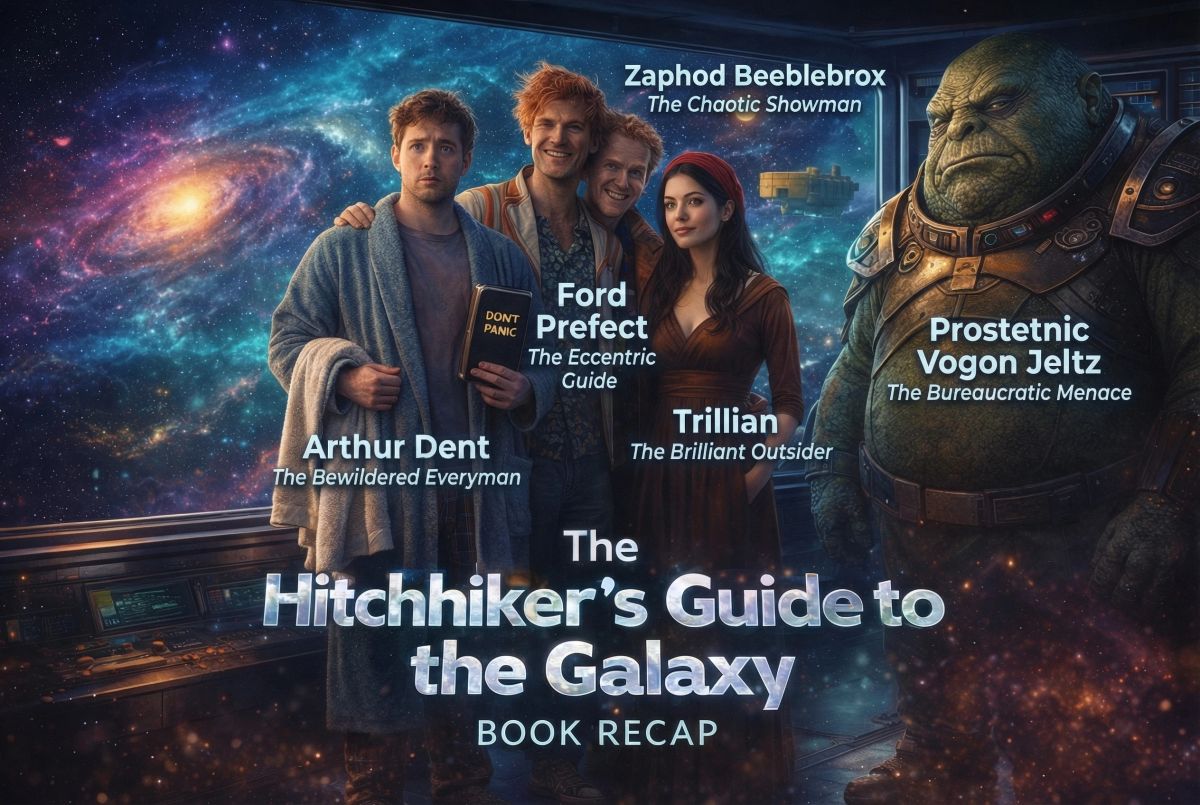 Cover of The Hitchhiker’s Guide to the Galaxy