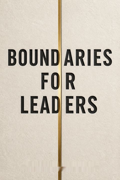 Boundaries for Leaders