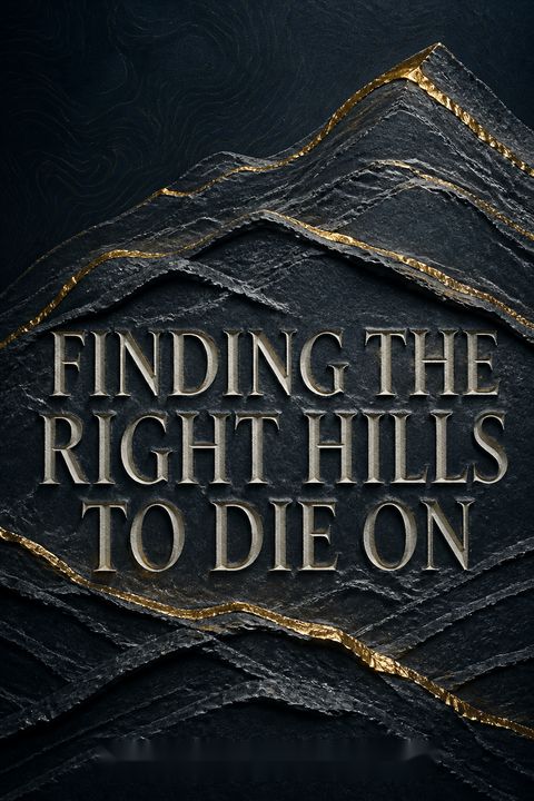 Finding the Right Hills to Die on