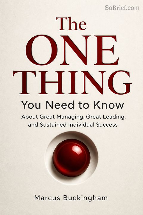 The One Thing You Need to Know About Great Managing, Great Leading, and Sustained Individual Success