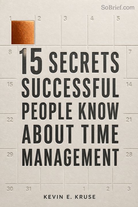 15 segreti che le persone di successo conoscono sulla gestione del tempo