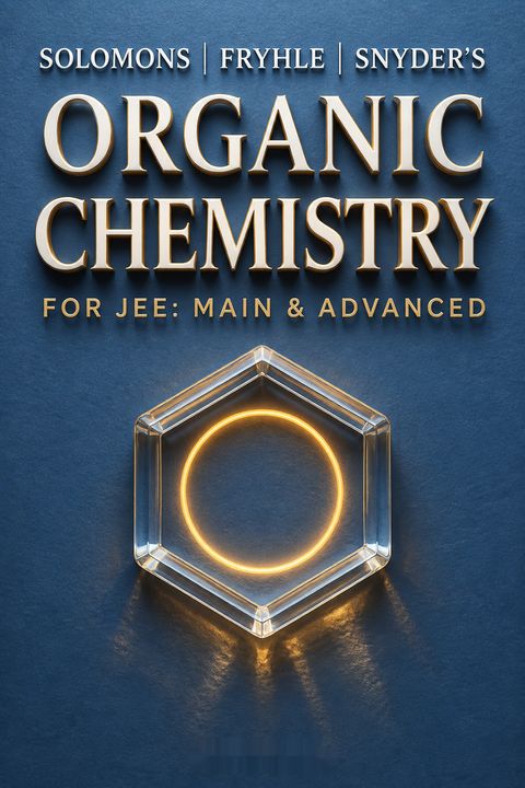 Solomons, Fryhle, Snyder's Organic Chemistry for JEE by M.S. Chouhan
