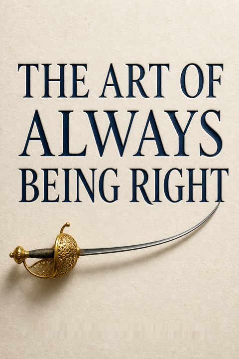 The Art of Always Being Right