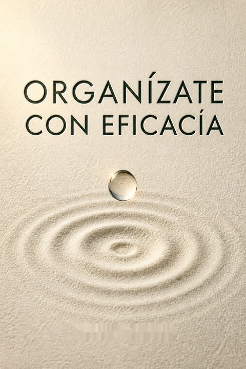 Organízate con eficacia by David    Allen