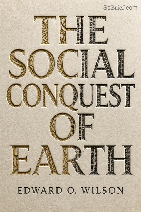 Cover of The Social Conquest of Earth