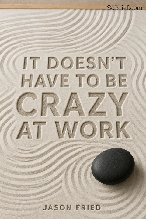 It Doesn't Have to Be Crazy at Work