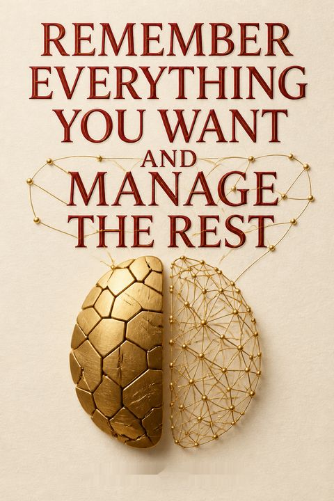 Remember Everything You Want and Manage the Rest by Helmut Sachs