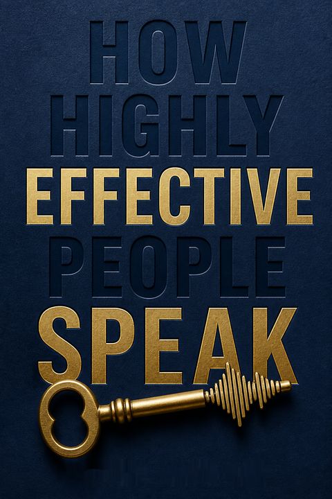 How Highly Effective People Speak