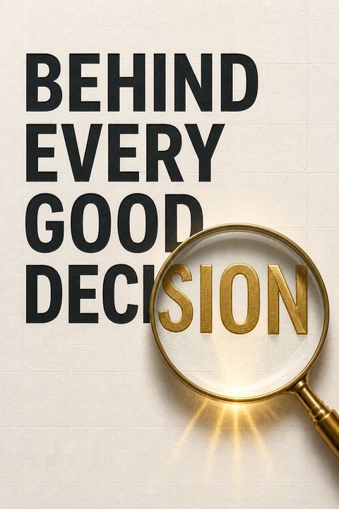 Behind Every Good Decision by Piyanka Jain