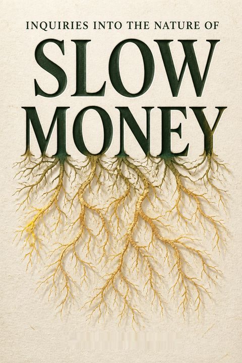 Inquiries into the Nature of Slow Money by Woody Tasch