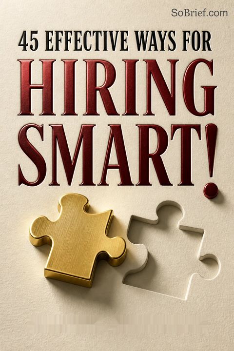 45 Effective Ways for Hiring Smart! by Pierre Mornell